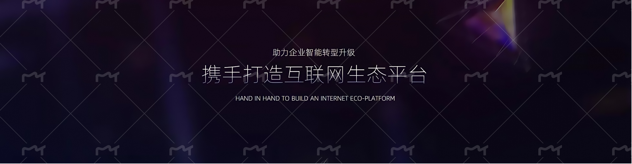 打造互联网生态平台